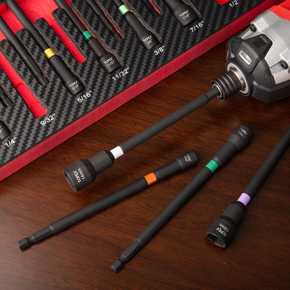 16Pcs Impact Nut Driver Set