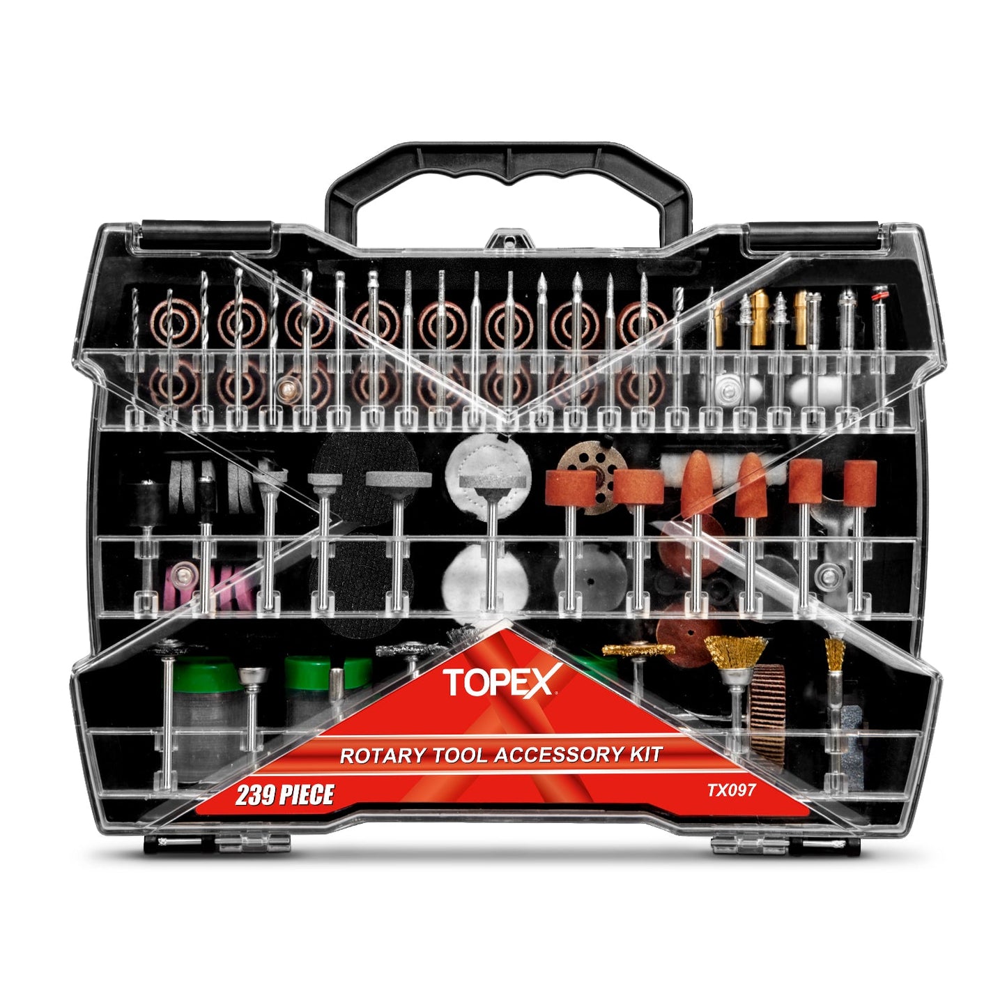 239pcs Rotary Tool Accessory Kit Mini Grinding Polishing Shank Craft Bit Set