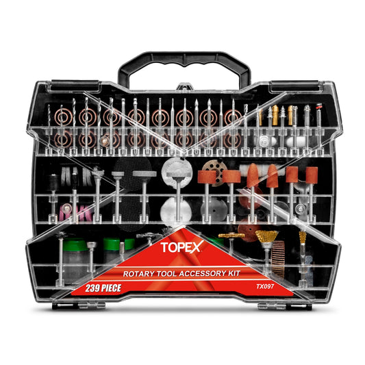 239pcs Rotary Tool Accessory Kit Mini Grinding Polishing Shank Craft Bit Set