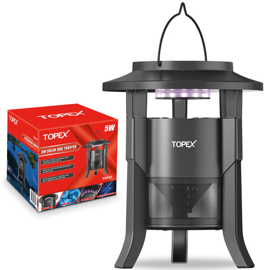 Garden Mosquito Killer Lamp, Indoor Outdoor Insect Repellent Light, USB Rechargeable Bug Zapper