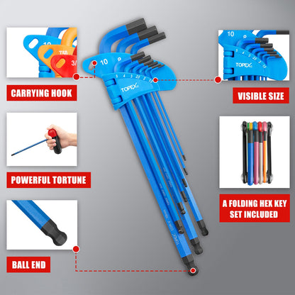 38Pcs Allen Key Set