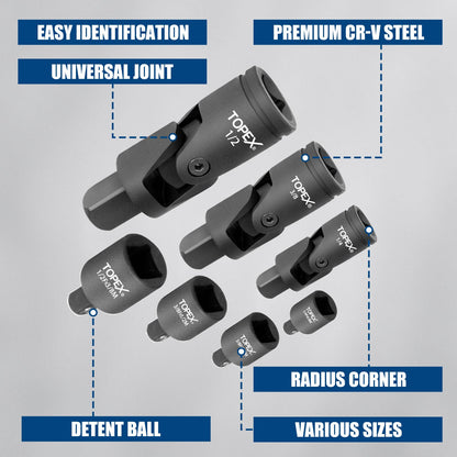 7PCs socket adaptor set