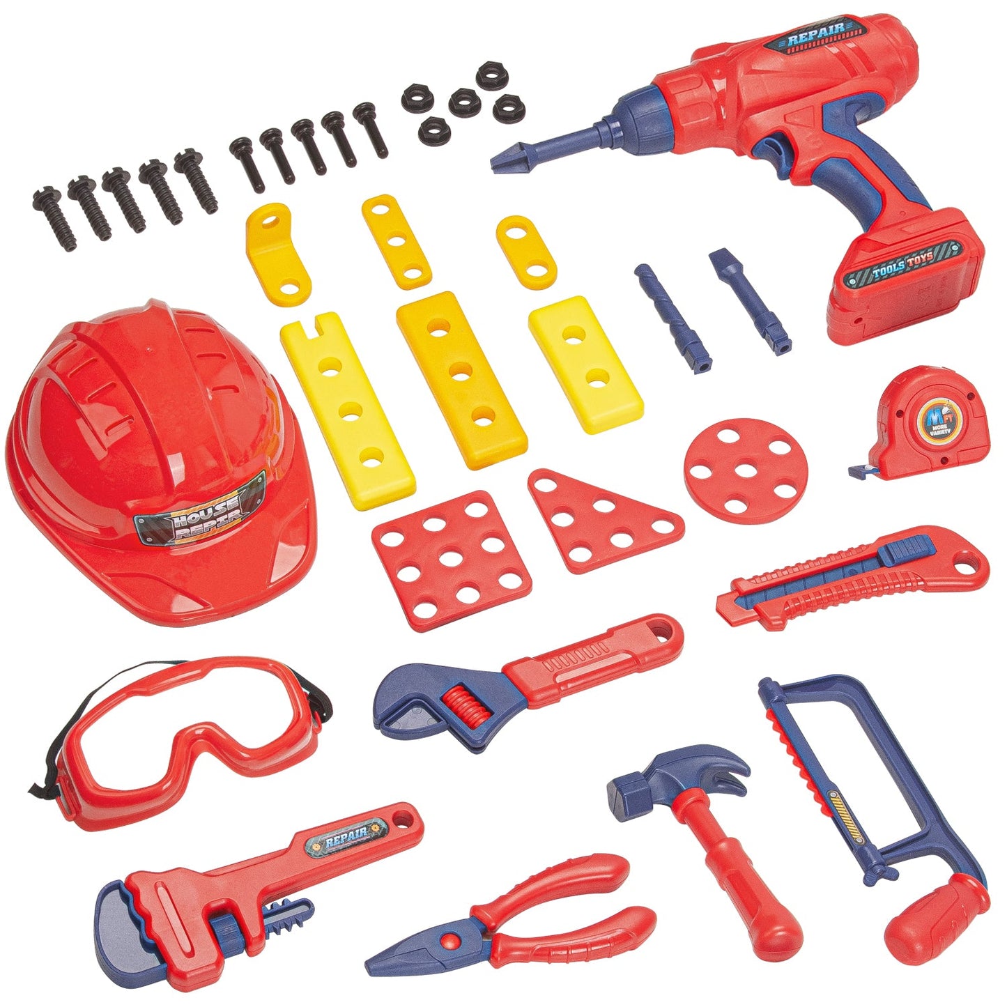 37PCs Toy Tools