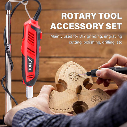239pcs Rotary Tool Accessory Kit Mini Grinding Polishing Shank Craft Bit Set