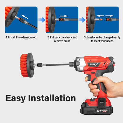 14 Piece Drill Brush