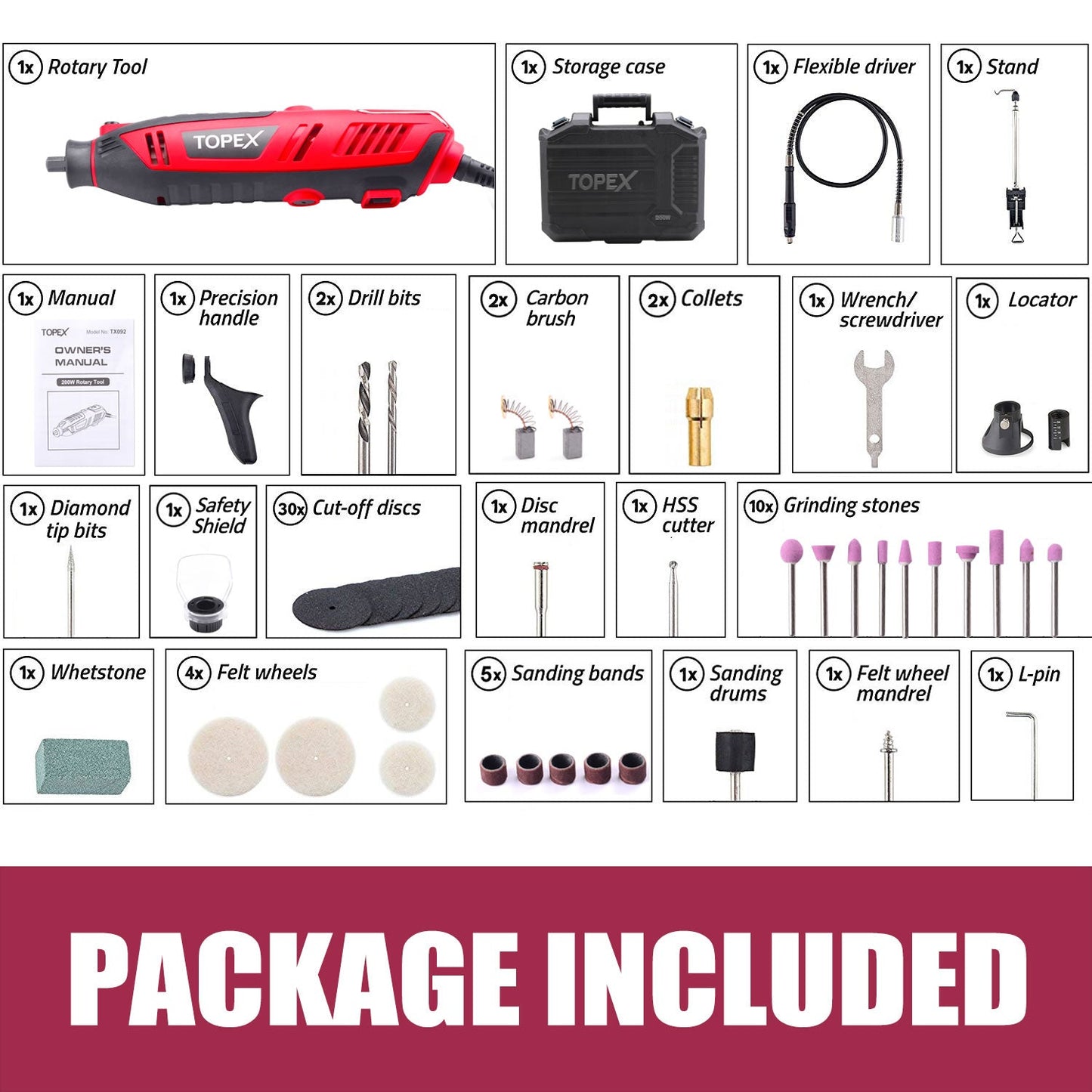 200W Rotary Tool