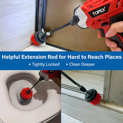 14 Piece Drill Brush