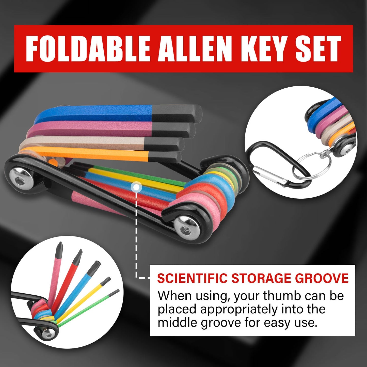 38Pcs Allen Key Set