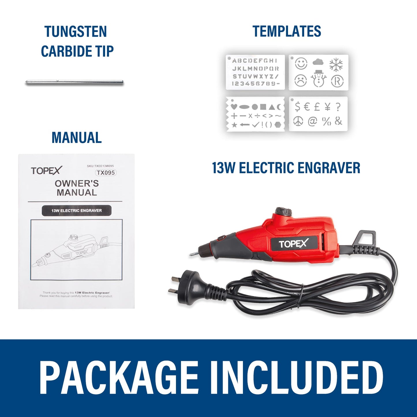13W Electric Engraver